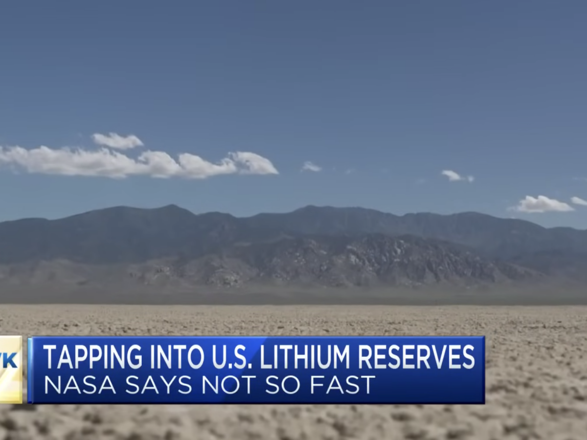 Huge lithium deposit discovered in the USA